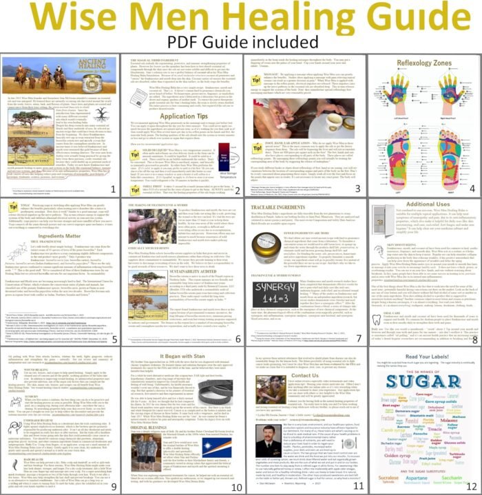Wise Men Healing Balm with Myrrh and Frankincense Essential Oils for Neuropathy, Sciatica and Nerve Pain Massage and Skin Moisturizing - Image 8