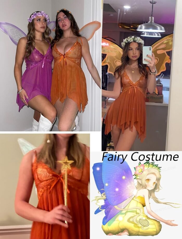 Avidlove Lingerie for Women Lace Babydoll Sleepwear Boudoir Outfits Plus Size Langeray XS-5XL - Image 4