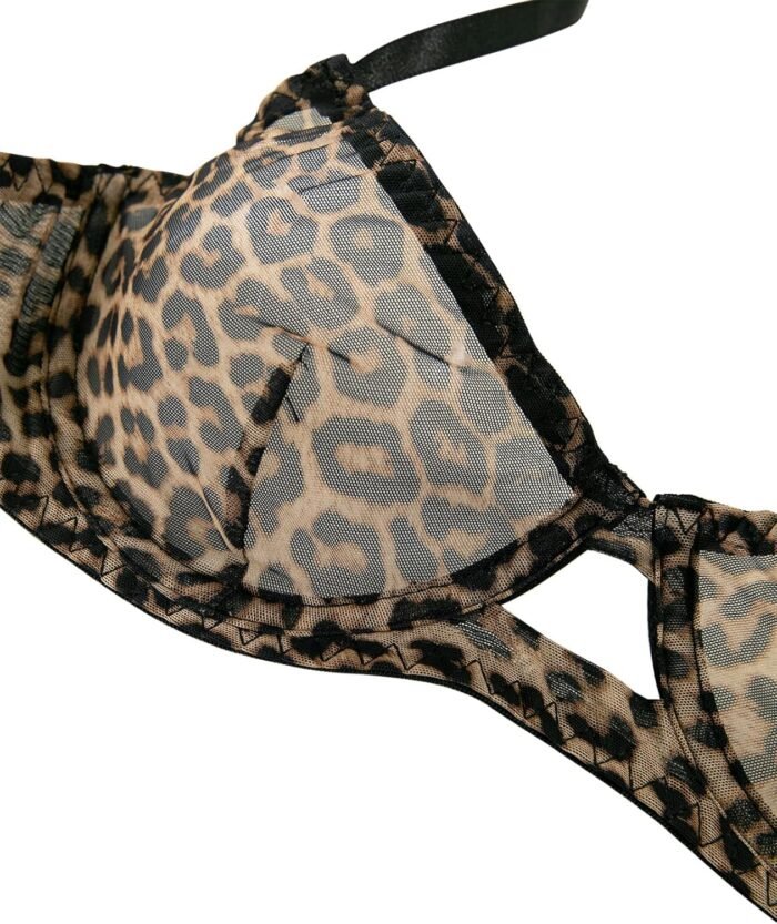 Lilosy Sexy Mesh Sheer Push Up Lingerie Set - Image 5