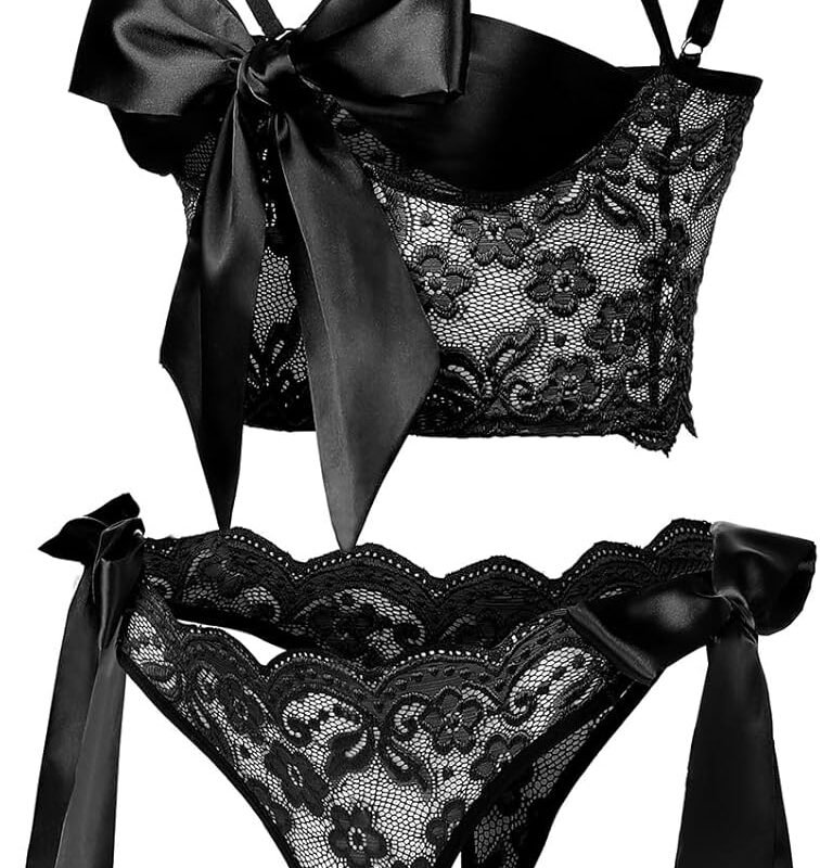 Aranmei Womens Lingerie Set 2 Piece Bra and Panty sets S-XXL
