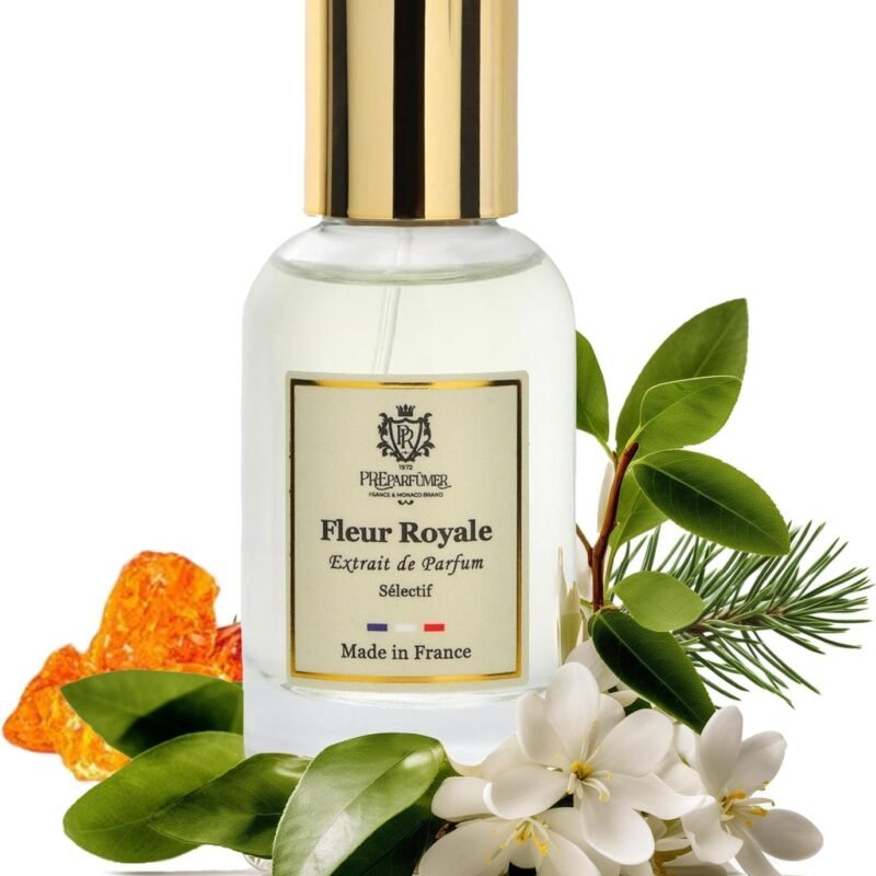 PREparfume From France Fleur Royale for Women 30ml – Elegant Fruity Floral Scent From France – Luxury Fragrance with Jasmine, Lychee – Long Lasting Perfume With Musk and Woody Notes