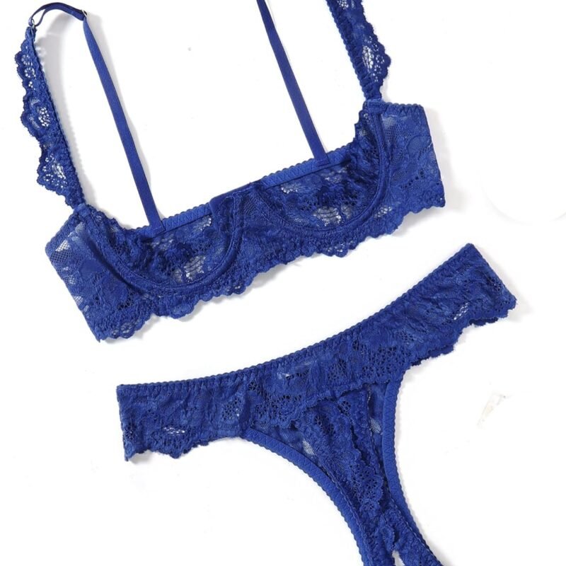 Avidlove Sexy Lingerie Set for Women Lace Bra and Panty Sets Underwire Push Up Lace Lingerie Set XS-XXL