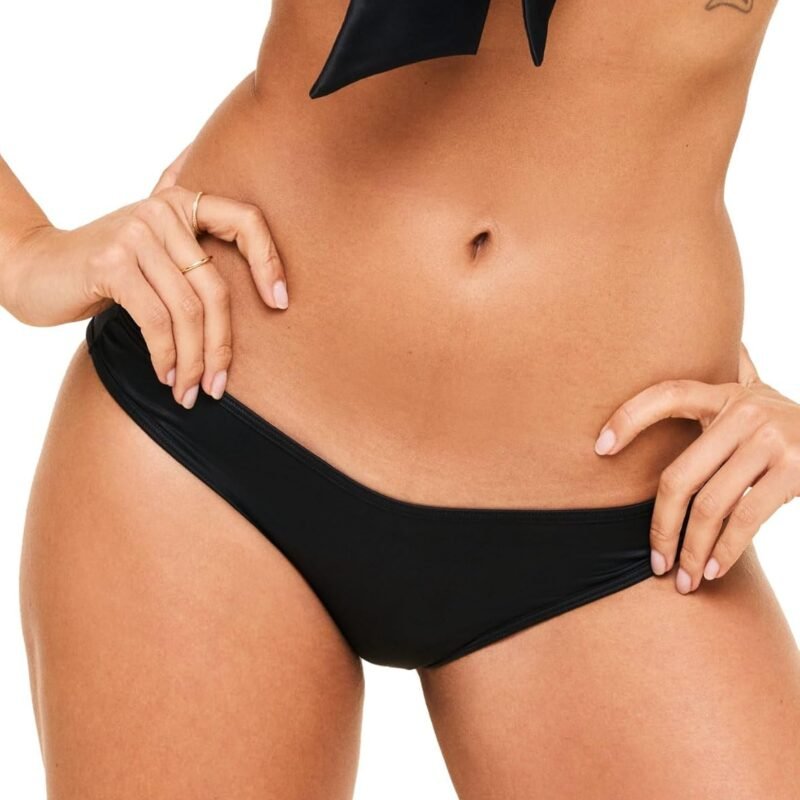 Adore Me Gynger Bikini Panty - XS-4X Regular & Plus-Size Bikini Underwear For Women, Satin Panties With Bow Women's Underwear